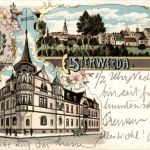 Gruss aus Elsterwerda - Litho