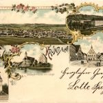 Gruss aus Krumbach - Litho