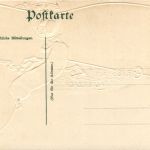 Gruss aus Lauterbach - Litho - Prägekarte