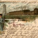 Gruss vom Brocken - Litho