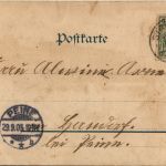 Gruss vom Brocken - Litho