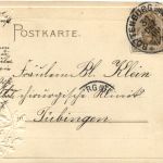 Rottenburg am Neckar - Prägekarte