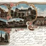 Gruss aus Celle - Litho