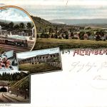 Gruss aus Altenbeken- Litho