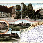 Gruss aus Isenhagen - Litho - Hankensbüttel