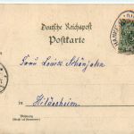 Gruss aus Isenhagen - Litho - Hankensbüttel