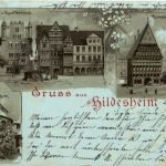 Gruss aus Hildesheim - Litho