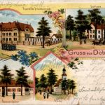 Gruss aus Döberitz - Litho