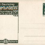 Nürnberg -Sängerbundesfest 1912 - Privatganzsache PP27 C61