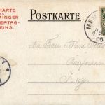 Fischertag Memmingen 1905 - Litho