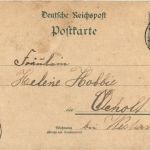Gruss aus Sande - Litho
