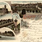 Gruss aus Stade - Litho