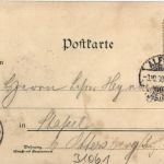 Gruss aus Alfeld Leine - Litho
