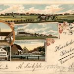 Gruss aus Bitz - Litho