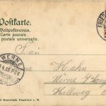 Gruss aus Friedrichsfeld bei Wesel - Litho
