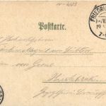 Gruss aus Friedrichsfeld bei Wesel - Litho