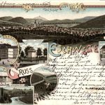Gruss aus Eschwege - Litho