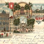 Gruss aus Wesel - Litho