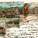 Gruss aus Hamm - Litho