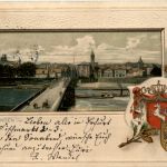 Minden - Litho - Prägekarte