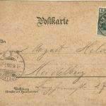 Schrozberg - Schloss mit Haushaltungsschule im Mondstein - Litho