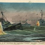 Unterseeboot U 9 venichtet die englischen Kreuzer Aboukir Cressy Hogue