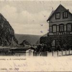 Gasthaus Loreley und der Loreleyfelsen