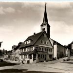 Waldmichelbach im Odenwald - Kirchplatz - Bessenbach