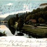 Wolkenburg - Schloss - Bahnpost Glauchau Grossgothen