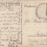 Freising - Erinnerung an das Korbians Jubiläum 1924