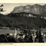 Bezau mit kanisfluh und Künzelspitze