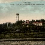 Helmbrechts, Kirchberg mit Unterkunftshaus und Aussichtsturm