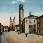 Hof i. B., Rathaus und Michaeliskirche