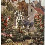 St. Pölten, Garten an der Franziskanerkirche