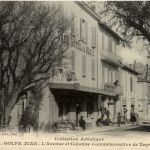 Golfe Juan - L Avenue et Colonne Commemorative de Napoleon
