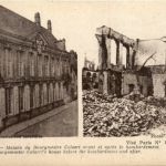 Ypres - Little Museum before and after bombardement