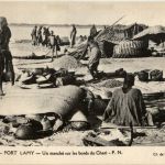 Fort Lamy - Un marche sur les bords du Chari