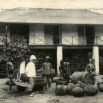 Dahomey . Interieur d une Factorerie