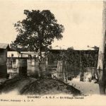 Dahomey - Village inonde