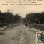 Abidjan - Cote d Ivoire - Terrassement et premiere Plateforme du Chemin de Fer
