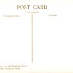 native Canoe on the Zambezi River Victoria Falls