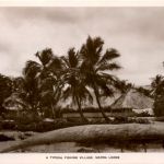 Sierra Leone - Typical fishing Village