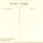 native Canoe on the Zambezi River Victoria Falls