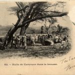 Djibouti - Halte de Caravane dans la brousse