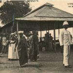 Ecolieres sur le Banc de sable - Gabon