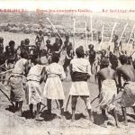 Ethiopie - La battage du grain