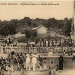 Congo - Sortie de Messe a la Mission de Brazzaville