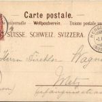 Gruss vom Vierwaldstättersee - Litho - Flüelen