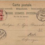 Gruss aus Lauterbrunnen - Litho