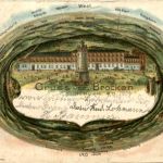 Gruss vom Brocken - Litho